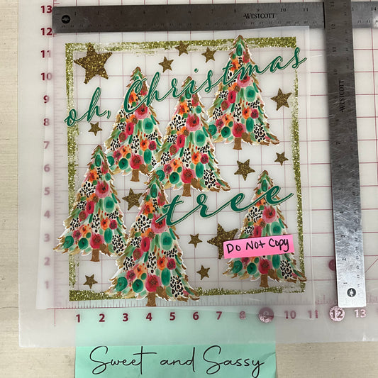 Oh Christmas Tree (1) DTF Transfer Design