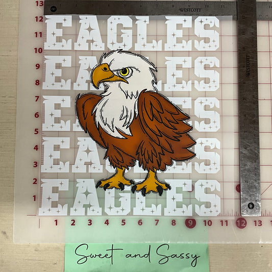 Eagles Team Stars  DTF Transfer Design