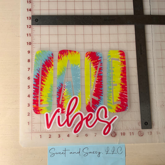LAKE VIBES DTF Transfer Design