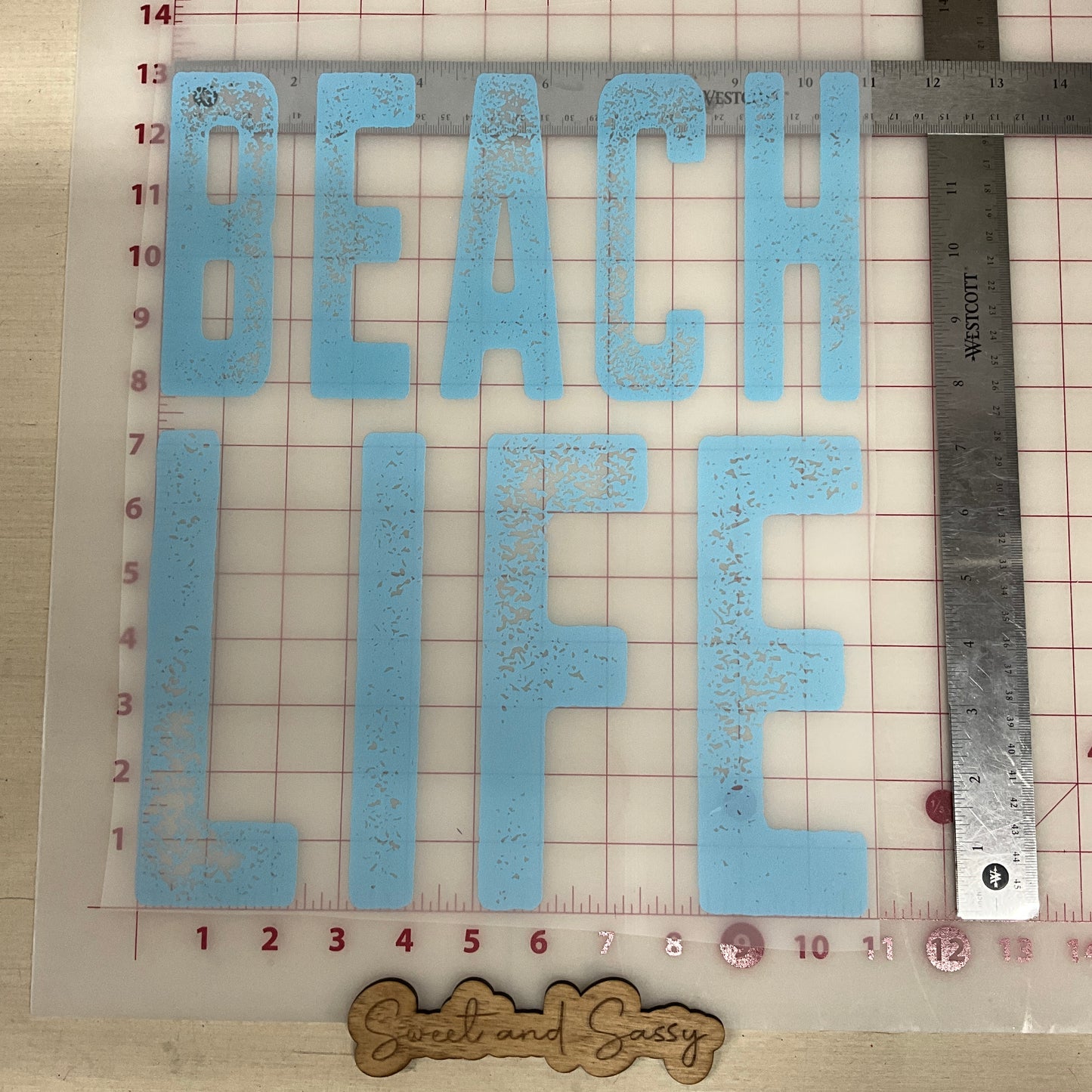 Beach Life Summer DTF Transfer Design