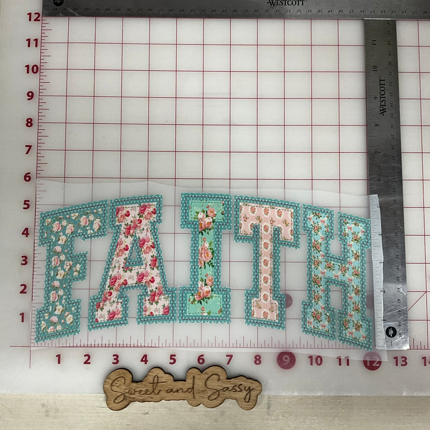 Sweet Vintage Faith DTF Transfer Design