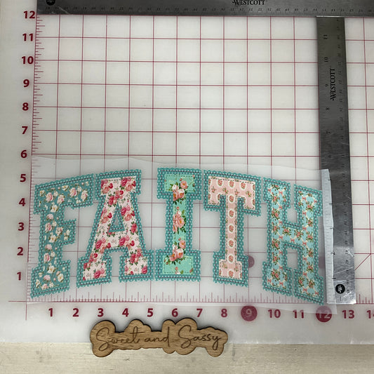 Sweet Vintage Faith DTF Transfer Design