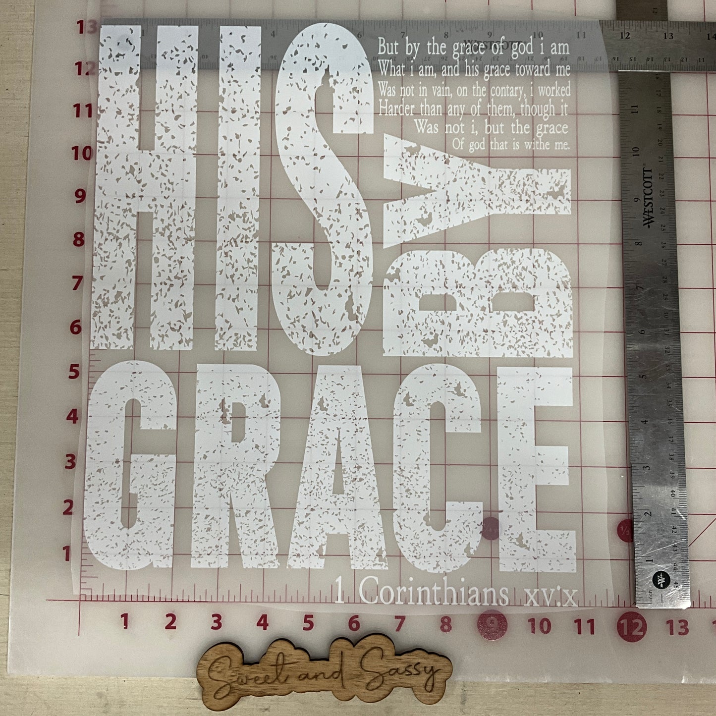 Saved by His Grace DTF Transfer Design
