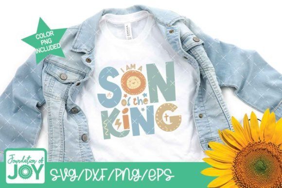 I am a Son of the King DTF Transfer Design