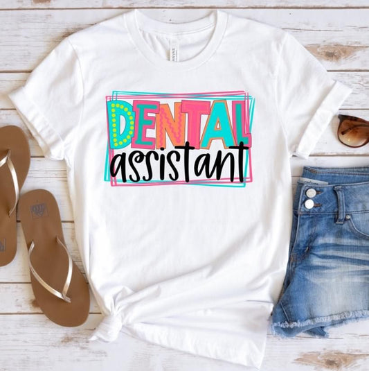 Dental Assistant DTF Transfer Design Bev