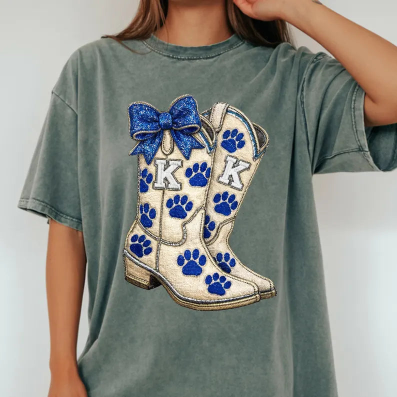 Kentucky boots DTF Transfer