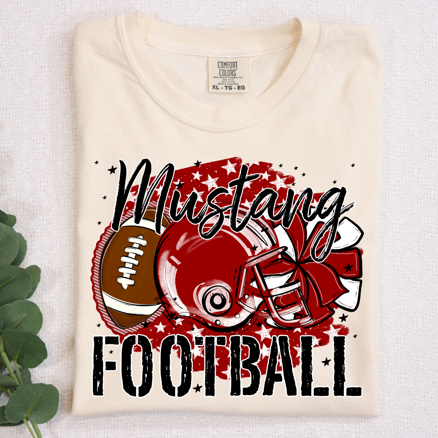 Mascot Football Star DTF Transfer Design