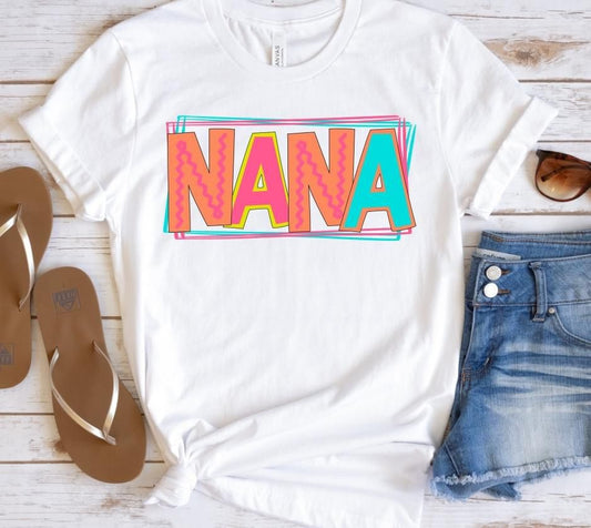 Nana DTF Transfer Design Bev