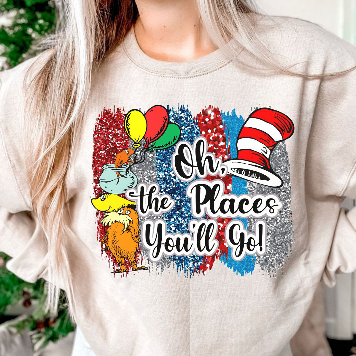 Oh the Places You'll Go DTF Transfer Design