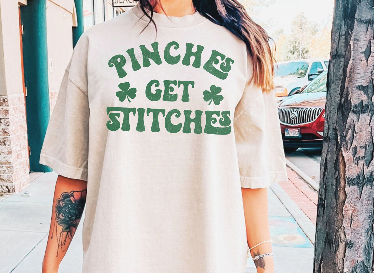 Pinches Get Stitches DTF Transfer Design