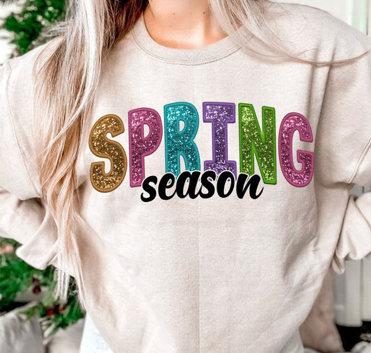 Spring Season DTF Transfer Design