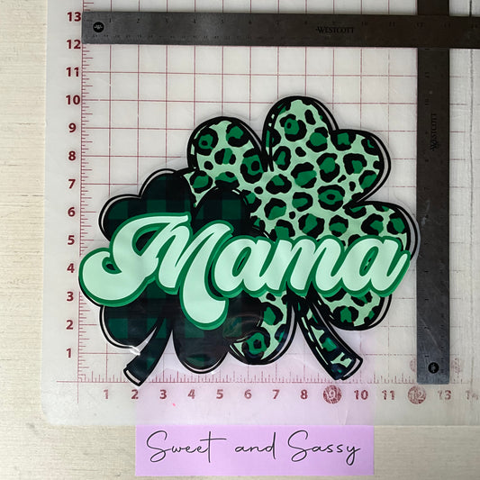 Lucky Mama DTF Transfer Design