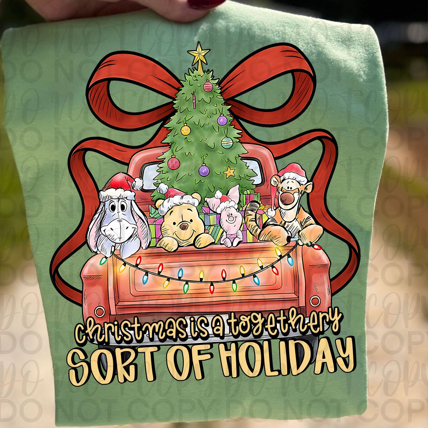 Christmas is a together sort of holiday DTF Transfer Design SS