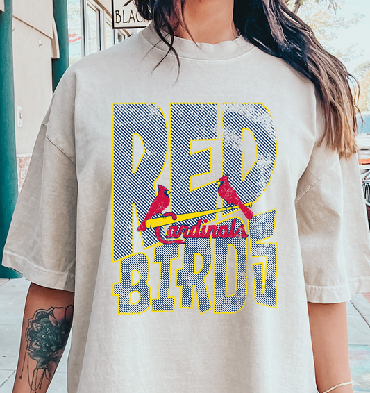 Red Birds St. Louis Cardinals DTF Transfer Design