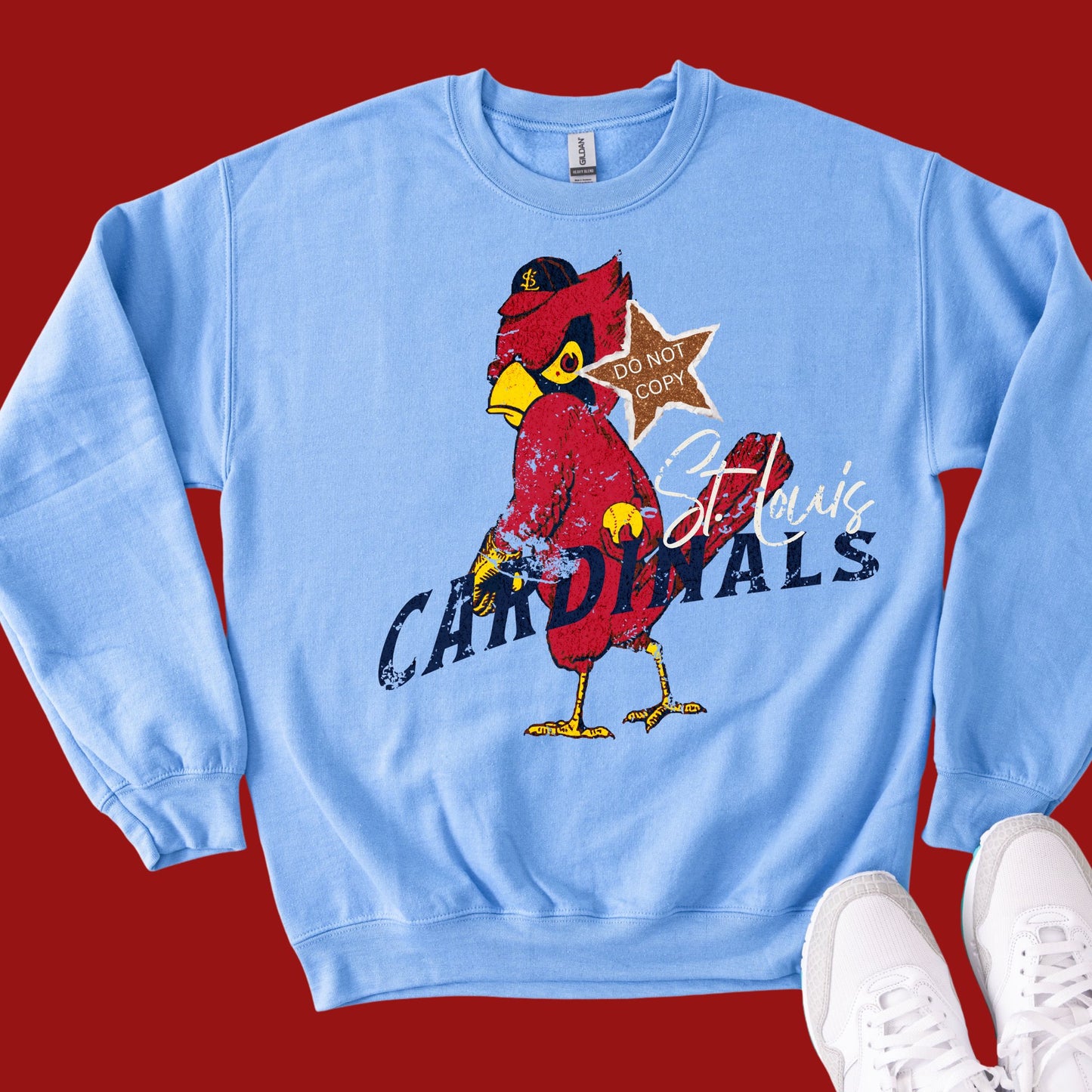 Retro St. Louis Cardinals DTF Transfer Design