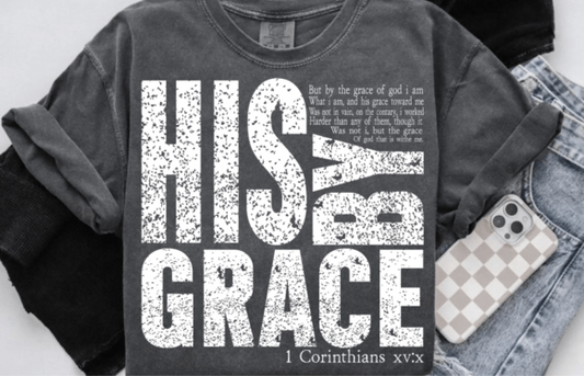 Saved by His Grace DTF Transfer Design