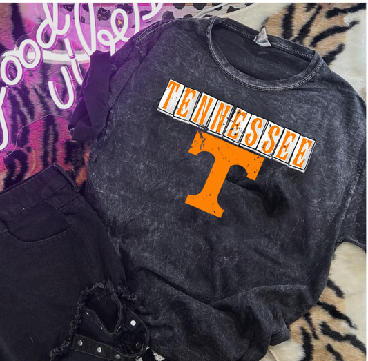 Tennessee T DTF Transfer Design