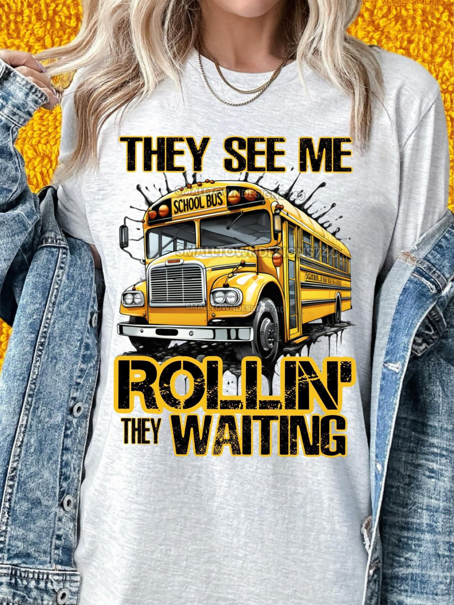 They See Me Rollin' They Waiting DTF Transfer Design