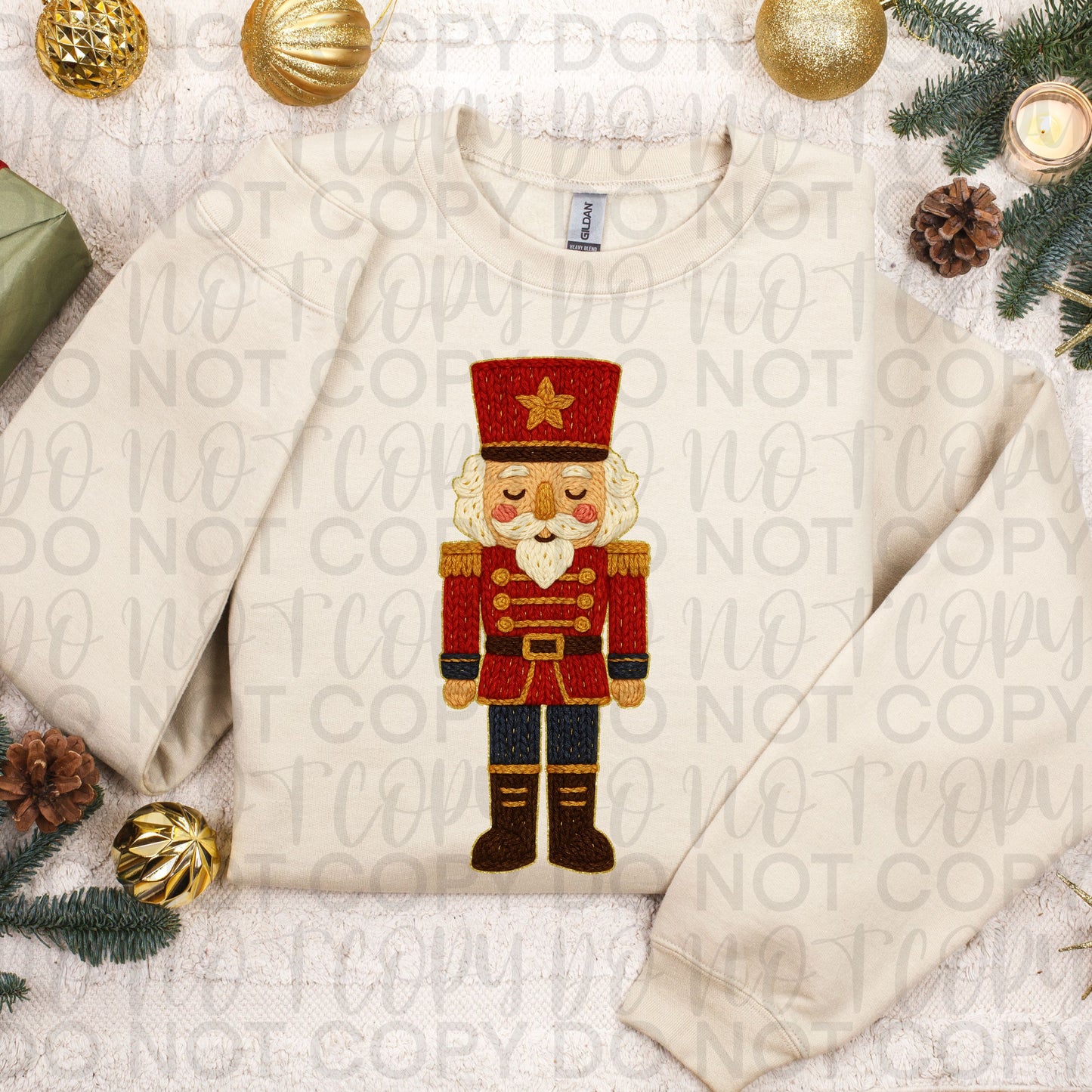 Yarn Nutcracker DTF Transfer Design SS