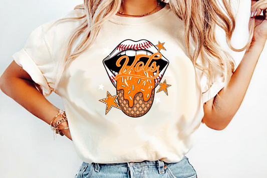 Vols Baseball Drip  DTF Transfer Design