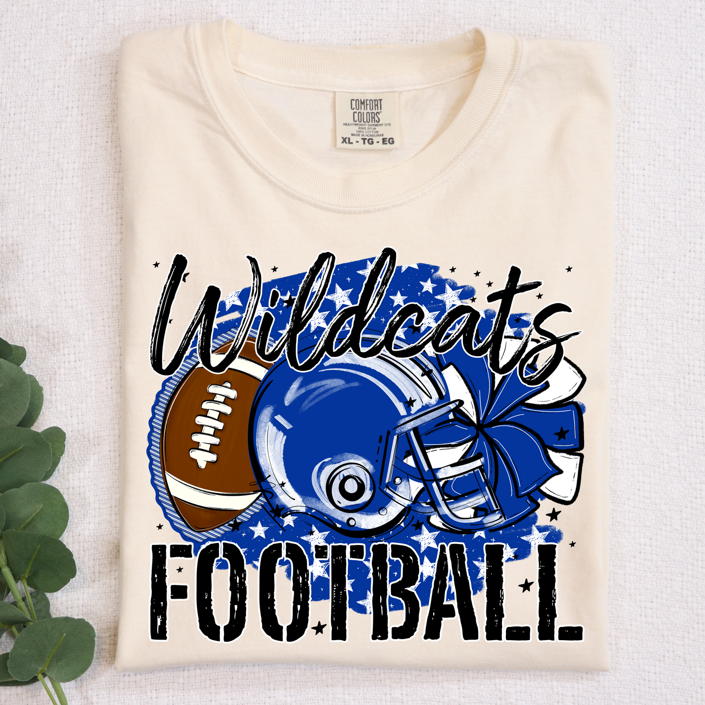 Mascot Football Star DTF Transfer Design