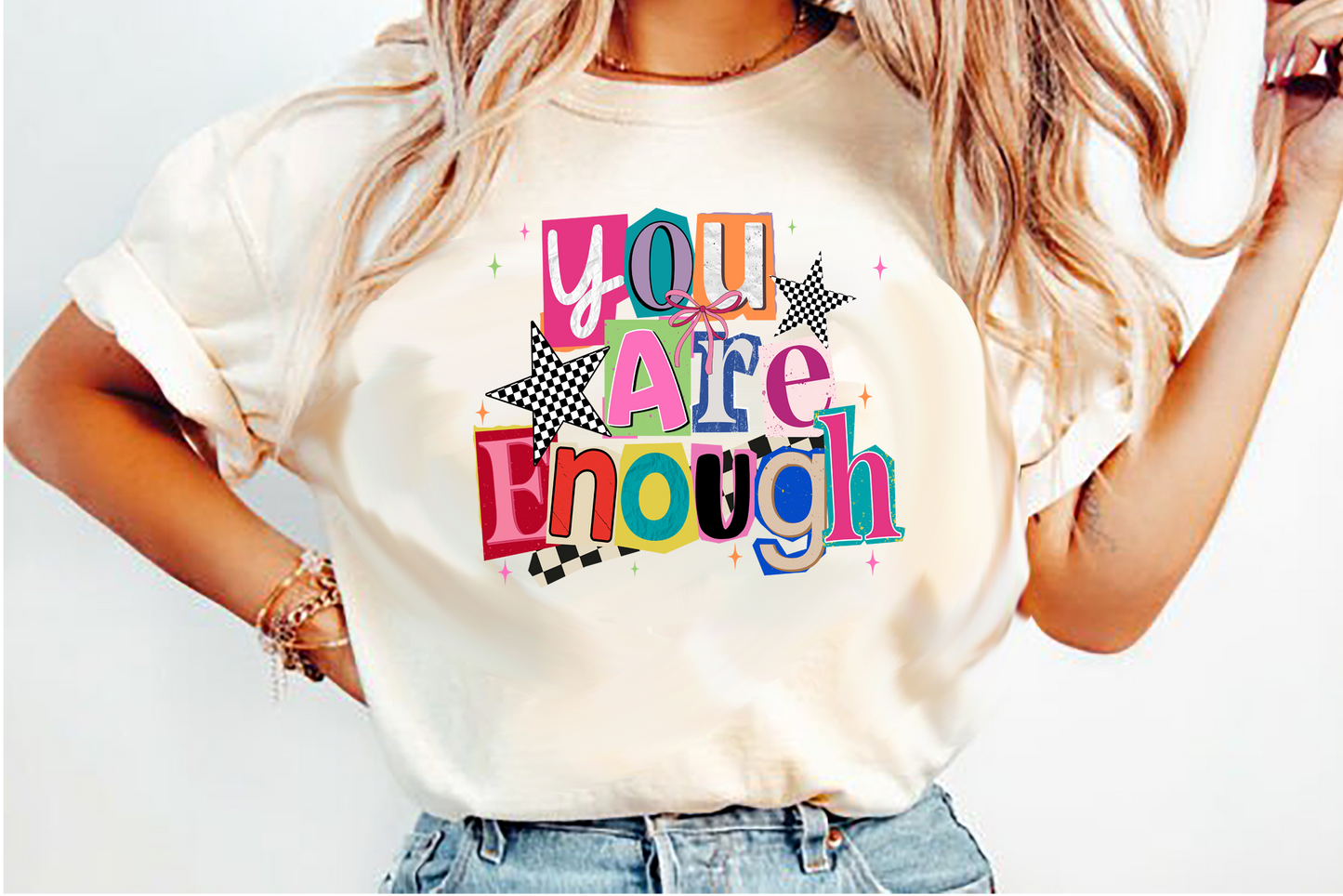 You are Enough ransom  DTF Transfer Design (Copy)