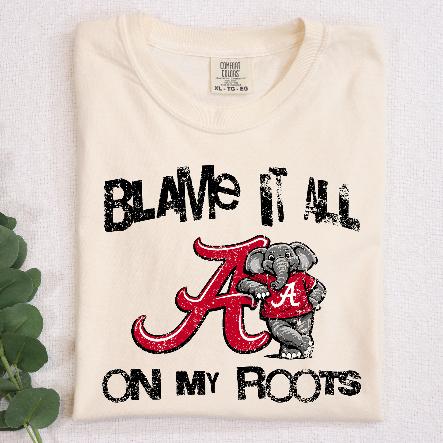 Alabama Blame it all on my roots Sweet Bow Series DTF Transfer Design