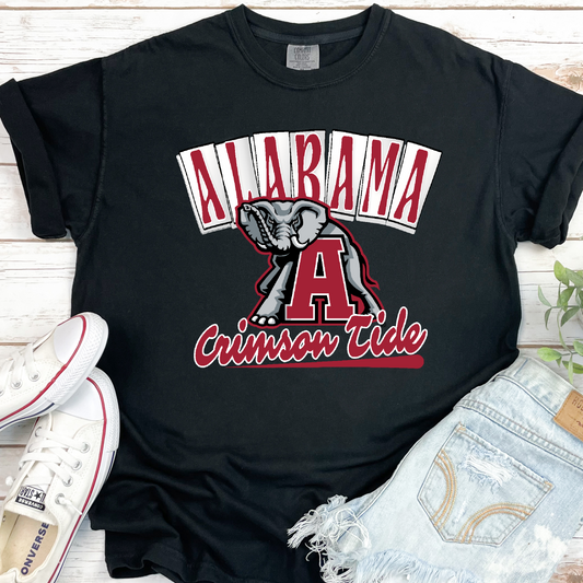 Alabama Crimson Tide DTF Transfer Design