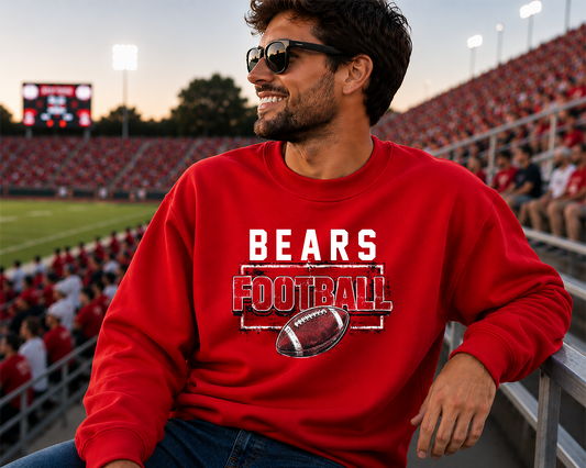Mascot grunge football DTF Transfer