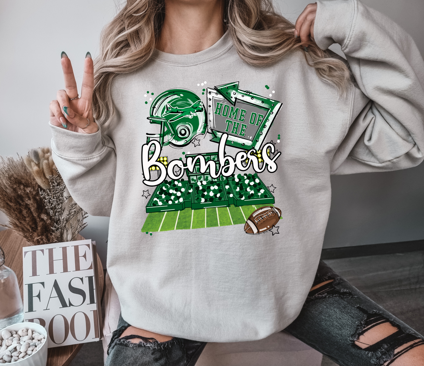 Home of the Mascot Football DTF Transfer Design
