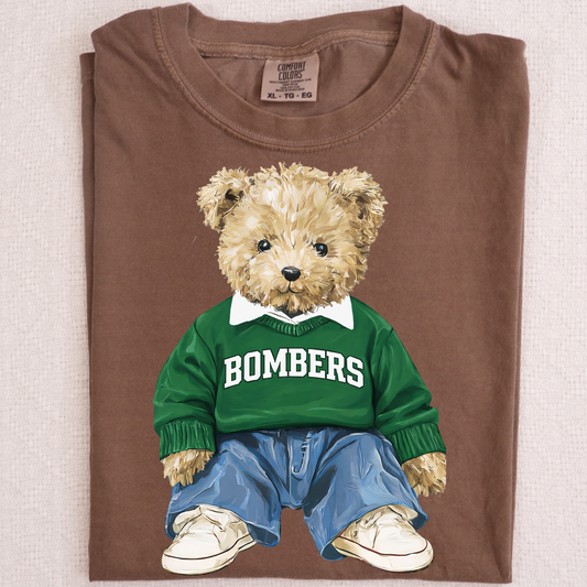 Mascot Teddy Bear DTF Transfer Design