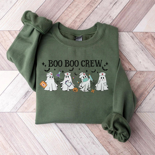 Boo Boo Crew DTF Transfer Design