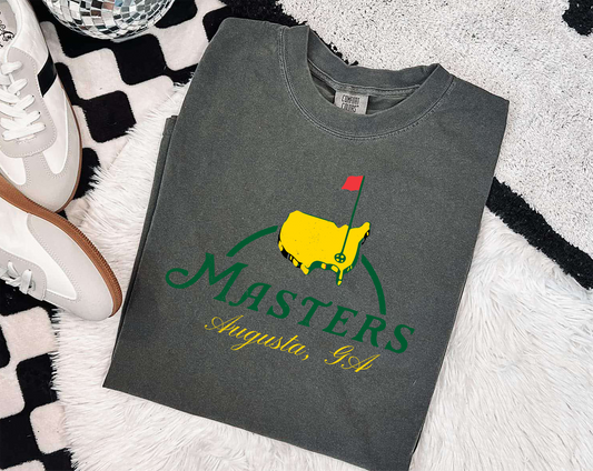 Golf Masters Augusta GA DTF Transfer Design