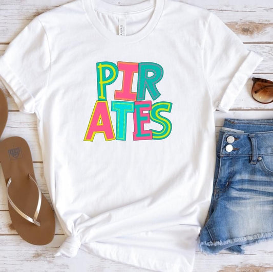 Pirates DTF Transfer Bev