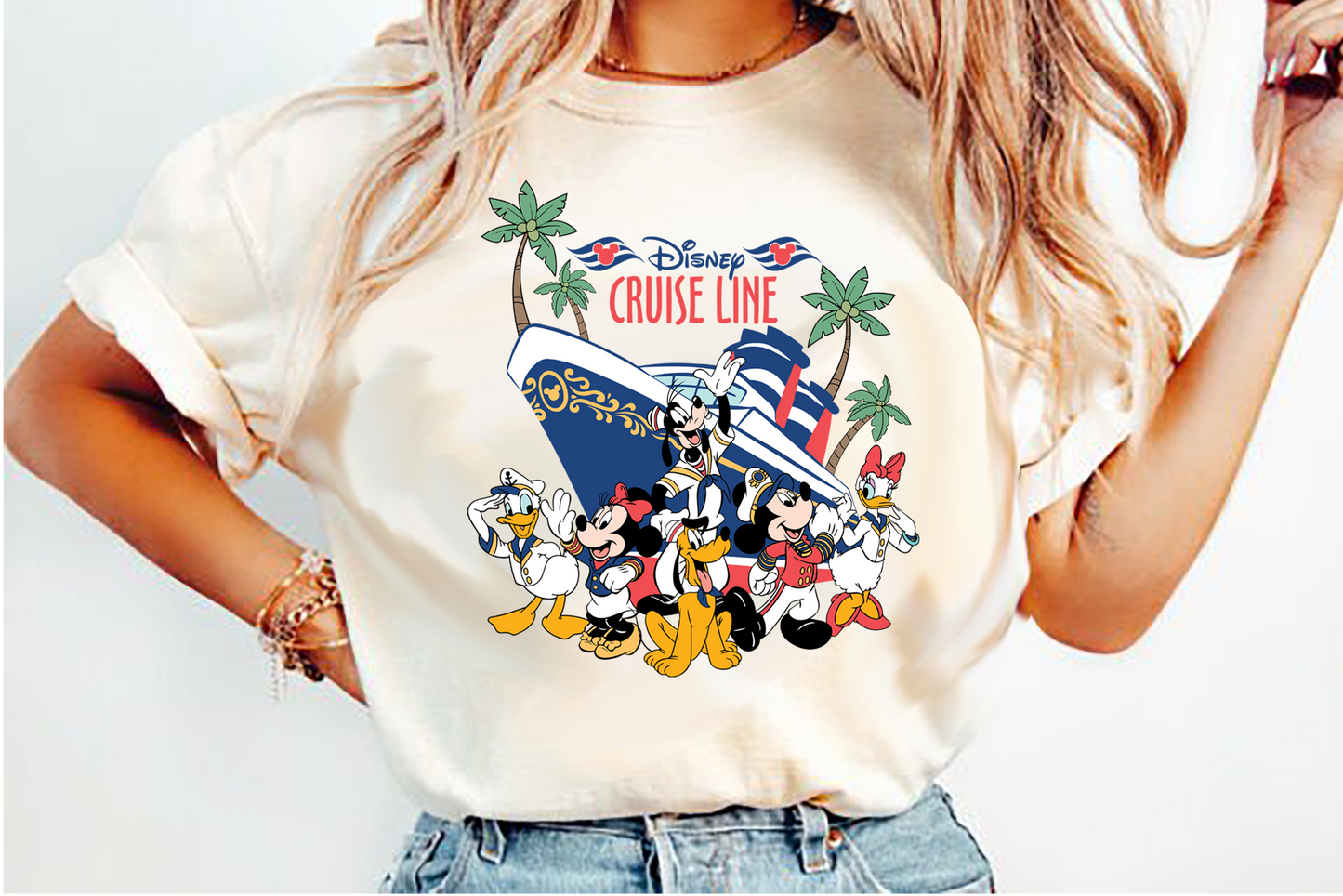 disney cruise line  DTF Transfer Design