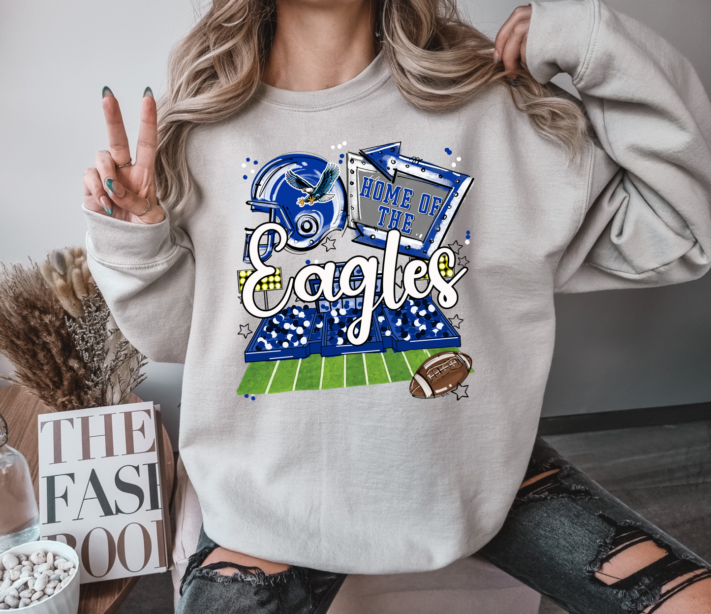 Home of the Mascot Football DTF Transfer Design