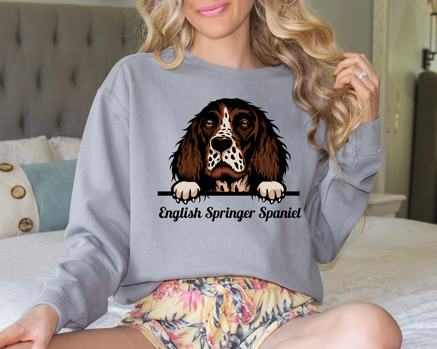 English Springer Spaniel DTF Transfer Design