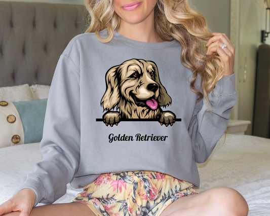 GOLDEN RETRIEVER DTF Transfer Design