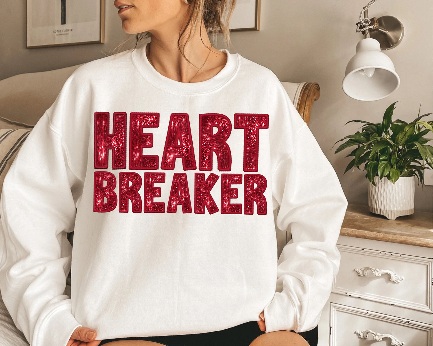 HEART BREAKER DTF Transfer Design