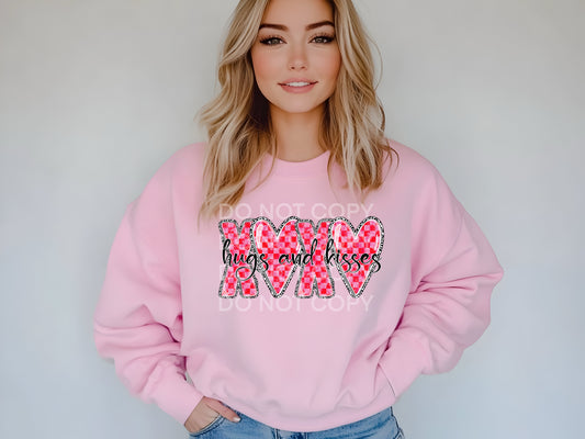 hug and kisses DTF Transfer Design