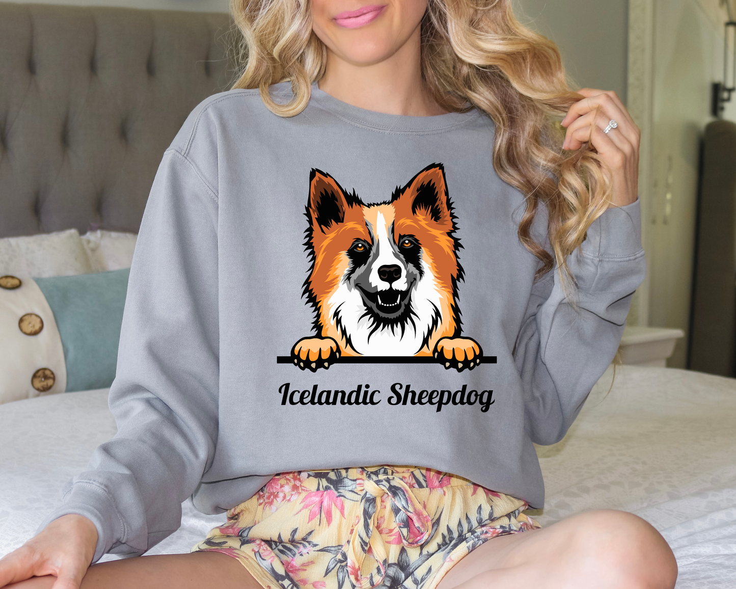 ICELANDIC SHEEPDOG DTF Transfer Design