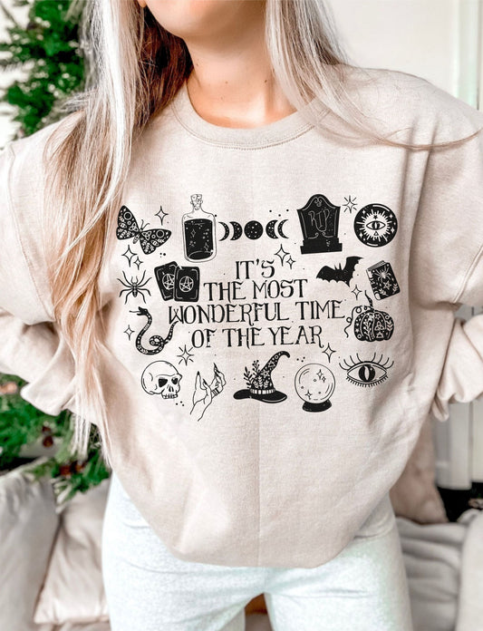 It's the Most Wonderful Time of the Year Halloween DTF Transfer Design