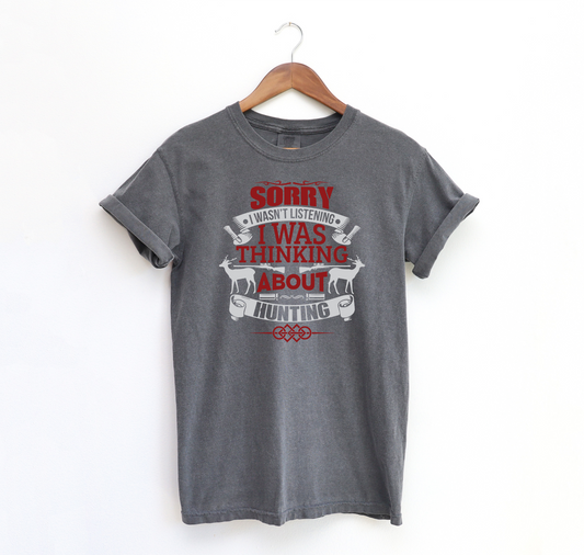 Sorry I wasn't listening I was thinking about hunting DTF Transfer Design