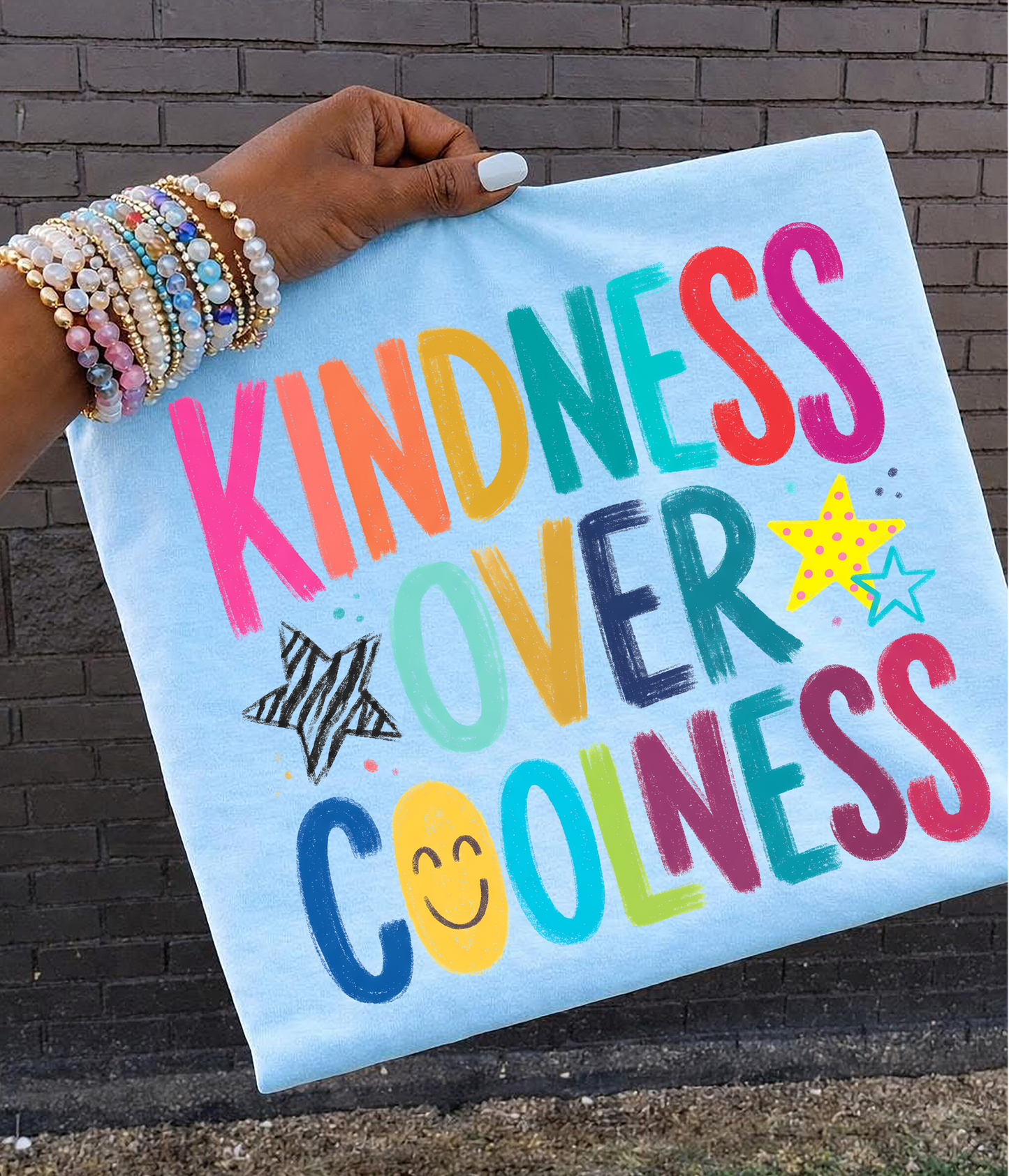 Kindness over coolness DTF Transfer Design