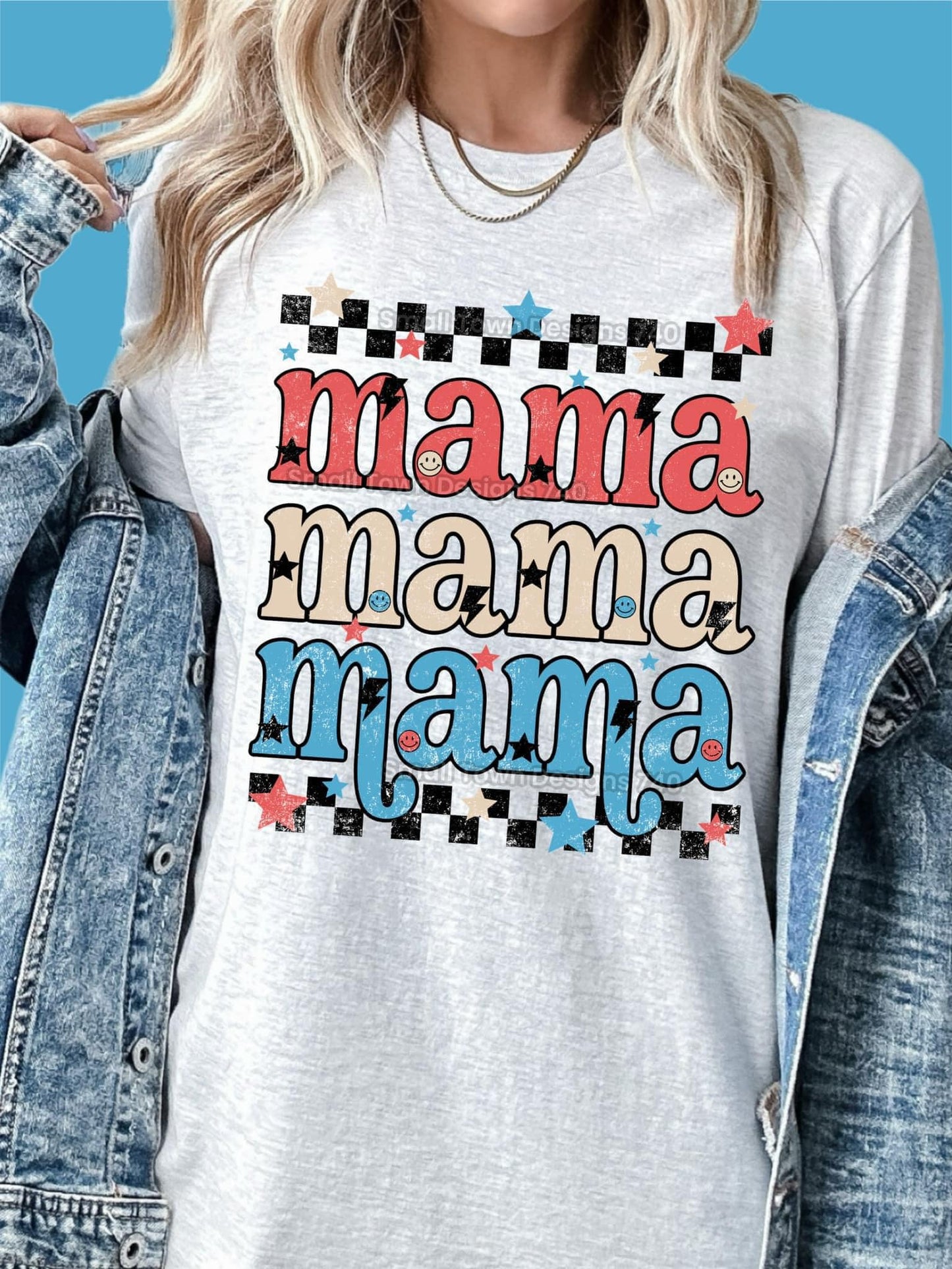 Mama Mama Mama DTF Transfer Design