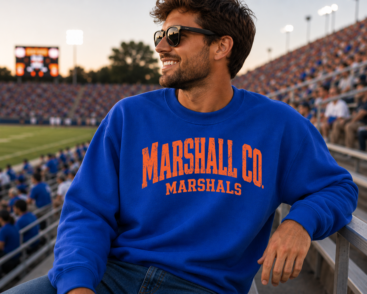 Mascot distressed DTF Transfer