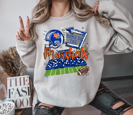 Home of the Mascot Football DTF Transfer Design
