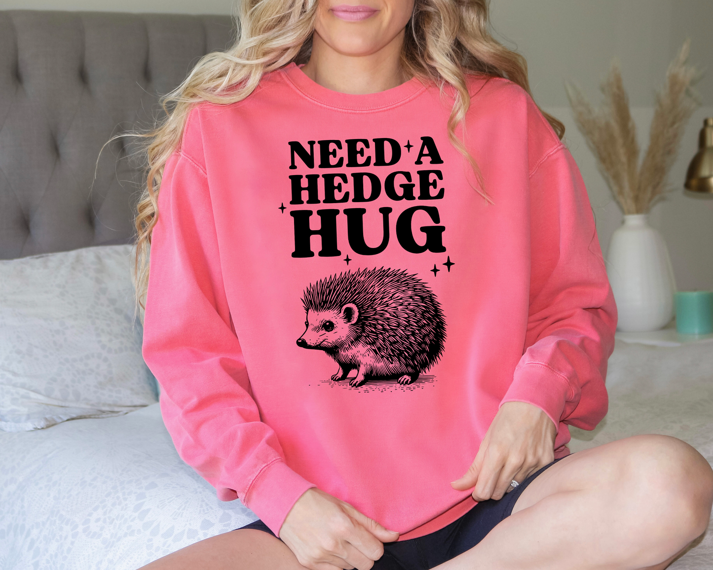 Need a hedge hug DTF Transfer Design