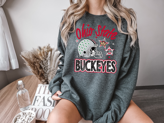 Ohio State Buckeyes DTF Transfer Design