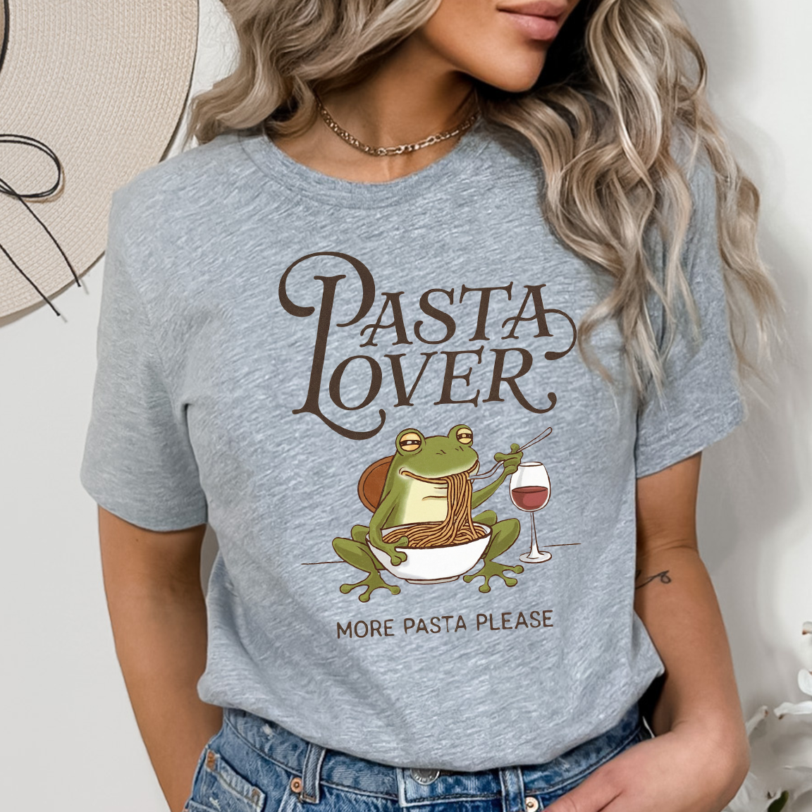 Pasta Lover DTF Transfer Design